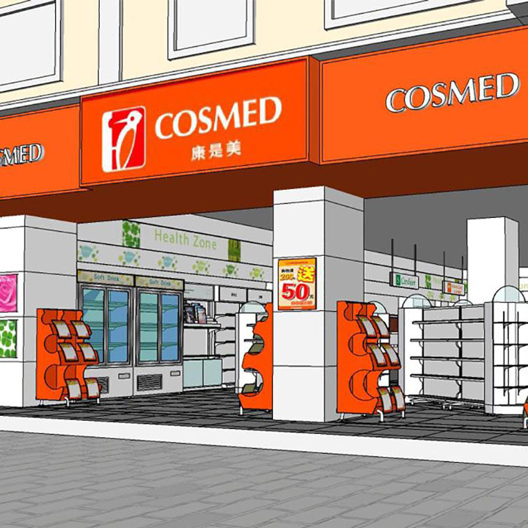COSMED Drugstore-Space planning&design COSMED DrugstoreSpace planning&design