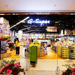 绿地超市四代店整体空间规划及SI形象设计