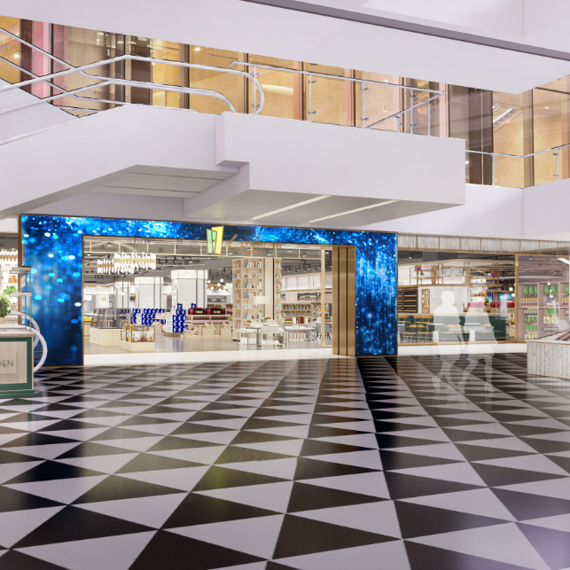 德惠环球中心店整体空间规划设计
