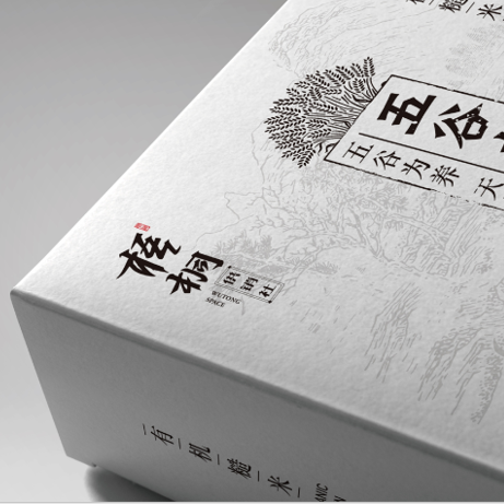 梧桐供销社五谷坚果系列包装设计平面设计/包装设计/品牌形象