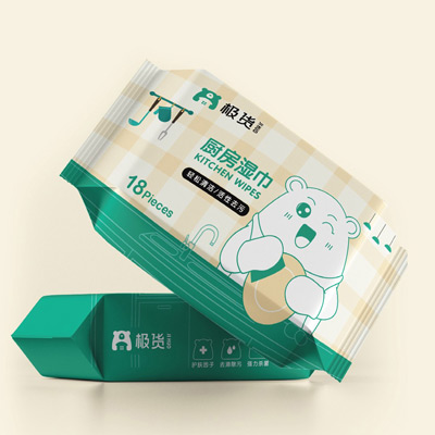 JIHUO wet wipes design-Packaging design JIHUO wet wipes designPackaging design