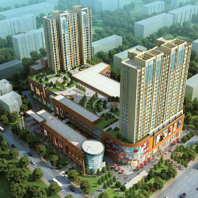 XINGMEI City Square of SUINING-Space planning&design XINGMEI City Square of SUININGSpace planning&design
